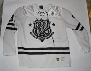 Maglia hockey Southpole taglia L 100% poliestere MCMXCI 1991 bianco/nero - Foto 1 di 13