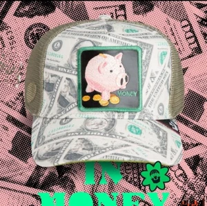 Goorin Bros The Farm Trucker Hat The Banana Stand Pig Money Friday Drop NWT - Picture 1 of 9