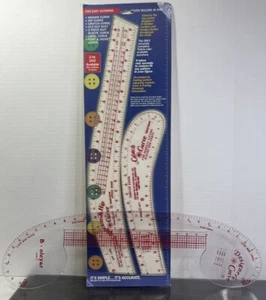 Lot B-Oleyar Designers Curve Inseam Hip Crotch Curves Sewing Alterations 2 New - Picture 1 of 9