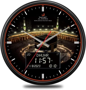Azan Clock, LED Muslim Prayer Clock, Athan Wall Clock, Read Home/Office/Mosque D - Picture 1 of 1