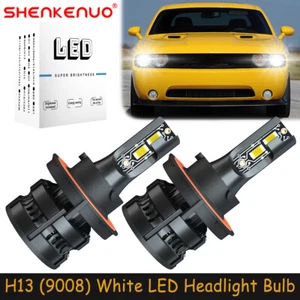 For Dodge Challenger 2009-2014 Combo 9008 LED Headlights Bulbs High Low Beam Z8 - Picture 1 of 15