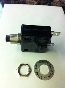 Interruptor de empuje para reinicio Sang Mao 15A A-0701 125/250V CA 50V DC - Imagen 1 de 1