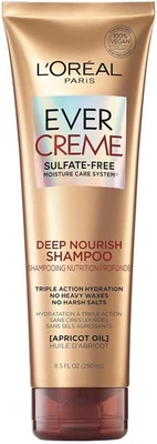 L'Oreal Paris Evercreme Sulfate Free Deep Nourish Shampoo 250ml - Image 1 of 4