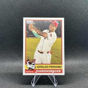 2025 Topps Heritage Baseball #157 Geraldo Perdomo, Arizona Diamondbacks - Picture 1 of 2