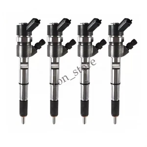 4x 0445110457 5801470098 0986435254 Fuel Injectors for Holland Iveco John Deere - Picture 1 of 10