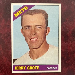 1966 Topps Set JERRY GROTE #328 NEW YORK METS - NR-MINT *HIGH GRADE* - Picture 1 of 2