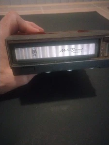 VINTAGE METRO SOUND 8 TRACK PLAYER RADIO CAR TRUCK ~ UNTESTED - Picture 1 of 5