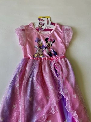 Vestido Fantasía Disney Minnie Mouse y Margarita Rosa Talla 5 Foto 1 de 4