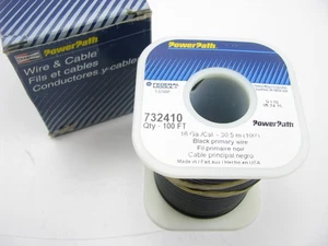 Champion 732410 Wire (Power) Or Ground - 16 Gauge, 100 Feet Roll, Black - Picture 1 of 3