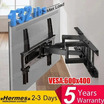 MARKENLOS TV Wandhalterung schwenkbar neigbar LED LCD Fernseher von 26-85 Zoll bis 50 kg