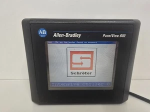 GOOD USED! ALLEN-BRADLEY SER. B PANELVIEW 600 OPERATOR INTERACE 2711-T6C8L1 - Picture 1 of 3