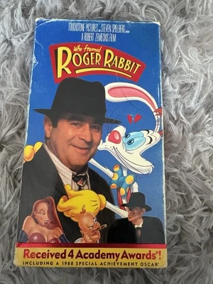Vintage WHO FRAMED ROGER RABBIT VHS - Spielberg HOSKINS Christopher Lloyd - Image 1 of 4