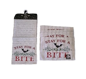 Stay for a Bite Vampire Halloween Table Set - Picture 1 of 2