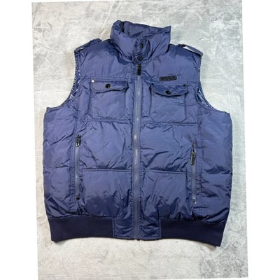 COOGI 2X Puffer Vest Full Zip Sleeveless Padded Outerwear Menswear - Image 1 of 4