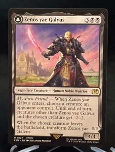 MTG Magic FIN Final Fantasy Zenos Yae Galvus / Shinryu, Transcendent - Rare - Bild 1 von 2