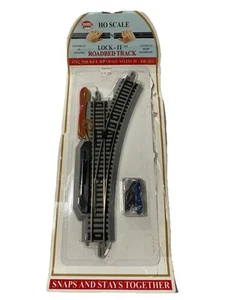 Model Power HO Scale Lock-It Roadbed Nickel Remote Switch Right #4562 NIP - Picture 1 of 1