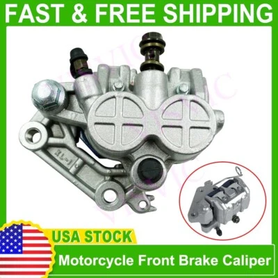 Motorcycle Hydraulic Front Brake Caliper with Master Cylinder & Brake Pad System - Image 1 of 4