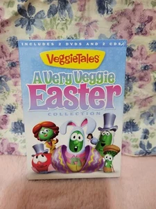 Veggie Tales A Very Veggie Easter Collection 2 DVDs & 2 CDs Brand New Sealed - Picture 1 of 2