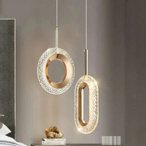 LED Pendant Lights Hanging Lamp Indoor Lighting For Home Living Dining Bed Room - Picture 1 of 26