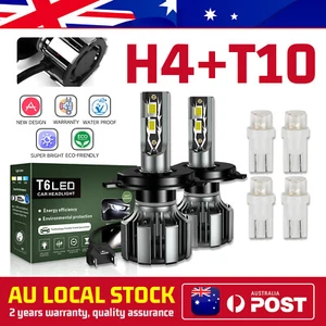 MODIGT LED H4+T10 Headlight Globe For Suzuki Jimny SUV 2013 2014 2015 2016 2017 - Picture 1 of 24