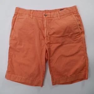 Ralph Lauren Polo Classic Fit 9" Short Size 32 Pima Cotton Chino Orange 32x9 - Picture 1 of 5