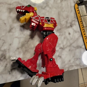 Power Rangers Dino Charge MEGAZORD Rojo Deluxe T-Rex Zord Constructor Para Piezas - Imagen 1 de 3