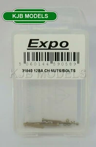 NUEVO EN CAJA EXPO 31040 12BA tuercas y pernos cabeza de queso de latón - hardware de modelado - Imagen 1 de 2