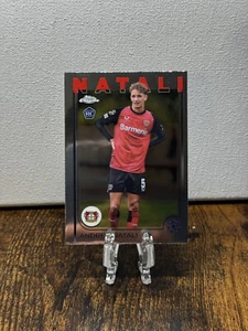 2024-25 Topps Chrome UEFA Club Competitions - #128 Andrea Natali (RC) - Bild 1 von 2
