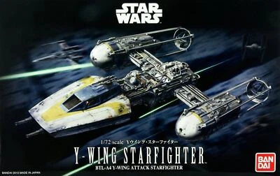 Bandai Star Wars 1/72 Y Wing Starfighter Model Kit USA Seller - Image 1 of 4
