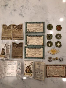 1940s Boys Scout Of America Archive From Boy, Gerald Ferm Patches, ring. - Picture 1 of 13