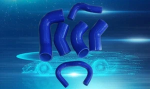 Turbo Intercooler Silicone Hose BLUE For Lancer EVO7 EVO8 EVO9 CT9A 4G63 2001-07 - Foto 1 di 6