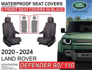 Genuine Factory OEM Land Rover DEFENDER 90/110 First Row Seat Covers VPLES0560 - Picture 1 of 2