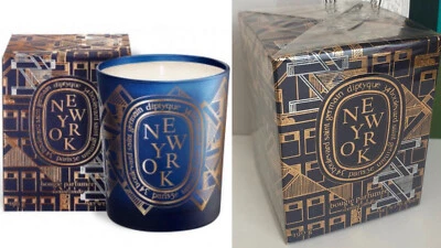 Vela Díptica NUEVA YORK Vela Ciudad Exclusiva SELLADA Cedro, Vetiver, Pachulí Foto 1 de 4