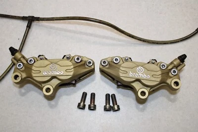 PINZAS DE FRENO DUCATI 996 748R OEM BREMBO PASTILLAS PERNOS 996 998 748 MONSTER S4 R Foto 1 de 2