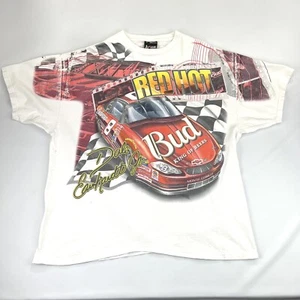Camiseta Dale Earnhardt Jr. De Colección Para Hombre XL Bud Beer REDHOT AOP Chase Authentics. - Imagen 1 de 8