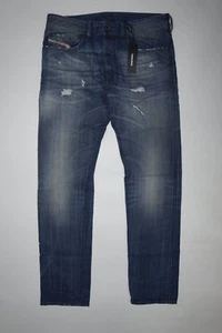 DIESEL BUSTER 0858N Mens Denim Jeans Regular Fit Straight - Picture 1 of 11