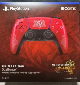 NEW Sony PS5 DualSense Wireless Controller Monster Hunter Wilds Limited Edition - Picture 1 of 4