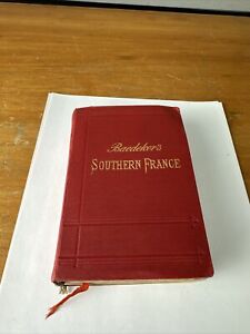 1914 Southern France Including Corsica: Handbook for Travellers by Karl Baedeker