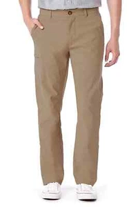 UB Tech Khaki Rainier Travel Chino Tech Pant - Expandable Waist- 38 x 30 - 6s2 - Picture 1 of 2