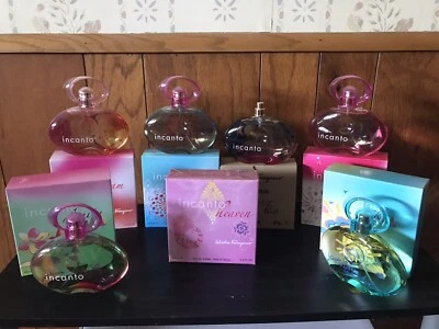 Colección de botellas de Incanto de Salvatore Ferragamo de 3,4-100 ml Foto 1 de 3