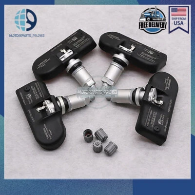 Set(4) TPMS Tire Pressure Sensor For Audi A3 A4 A5 Quattro 1K0907253D 1K0907255C - Изображение 1 из 4
