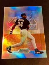 1995 Bowman's Best Refractor OVERSIZED PROOF Orlando Miller Astros #84