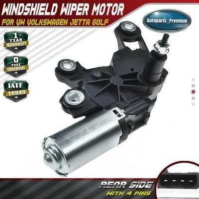 Motor limpiaparabrisas trasero para Volkswagen Golf 1999-2005 Jetta 01-05 Passat R32 Foto 1 de 4