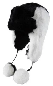 Leder Cabriomütze Pilotenmütze Ledermütze Fellmütze Fell Trapper Leather Cap - Bild 1 von 3