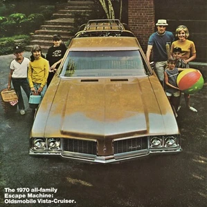 1970 Oldsmobile Vista-Cruiser Station Wagon Dealer Sales Brochure - Picture 1 of 1