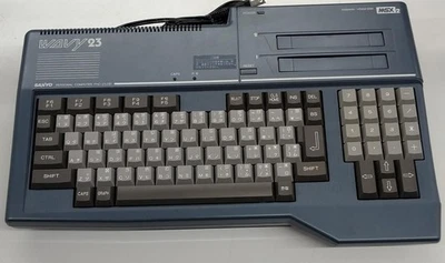 SANYO PHC-23J MSX2 Personal Computer Vintage Giappone Retro Computing anni 80 Raro - Immagine 1 di 4