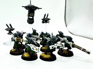 Painted Pathfinder Team set Tau Empire Xenos Armies WH40K - Picture 1 of 13
