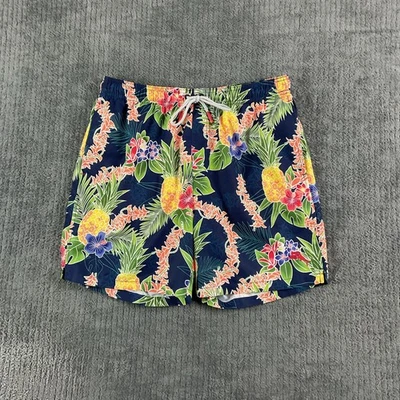 Tommy Bahama Bañador Para Hombre Mediano Isla Azul Marino Nápoles Lei In Paradise 6" Corto Foto 1 de 4