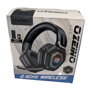 Ozeino Wireless Gaming Headset with Microphone 2.4G Type C Transmitter 40h - Picture 1 of 12