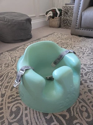 Bumbo Baby Seat with Straps, Aqua - Image 1 of 4